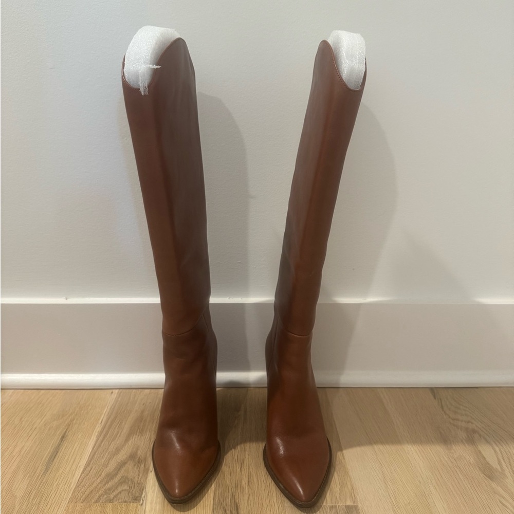 Steve Madden Cognac Boots - Size 6 - Picture 2 of 7